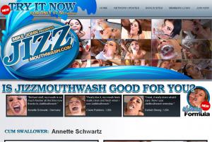 Jizz Mouthwash porn review