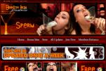 Aubrey Addams at Sperm Cocktail cum shots porn review